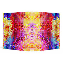 Disco Lights Bling Binder