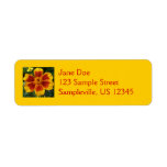 Disco Marigold Return Address Label