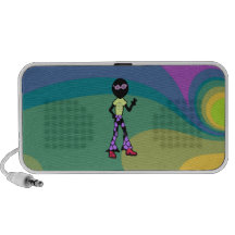 Disco Music Colorful ipod / ipad speaker