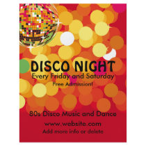 Disco Night 2 Music Flyer