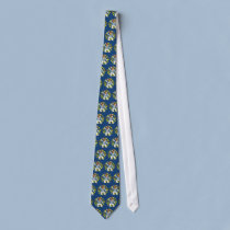 Disco Pembroke Welsh Corgi Tie (Dark) ties