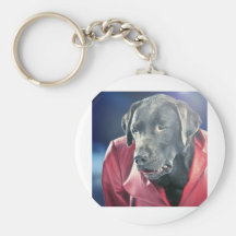 Disco/Pimpin Labrador Key Chains