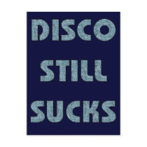 Disco Still Sucks Post Cards