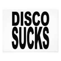 Disco Sucks Personalized Invitation