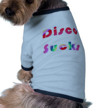 Disco Sucks Pet Clothes