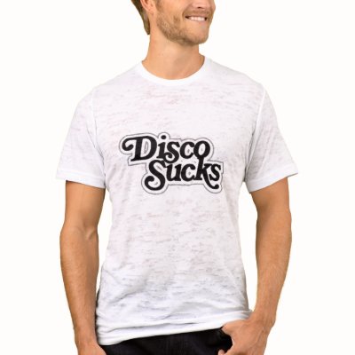 Disco Sucks Tshirt by jonstannard