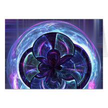 Disco Warp Artwork - Abstract Card