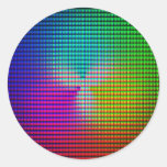 DiscoTech 5 Round Sticker