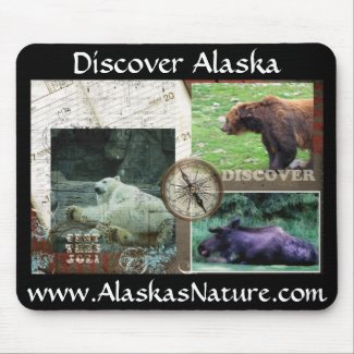 Discover Alaska mousepad