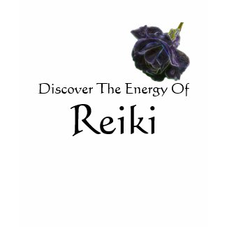 Discover Energy Of Reiki Purple Rose T-Shirt shirt