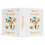 Discover New Worlds - Explore Art Customizable Binders