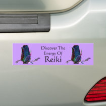 Discover The Energy Of Reiki Bumper Sticker bumper stickers
