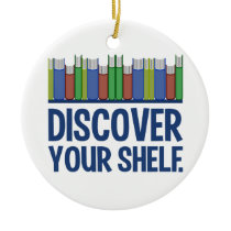 Discover Your Shelf custom ornament