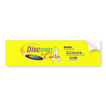 DISCoverACure Bumper Sticker bumper stickers
