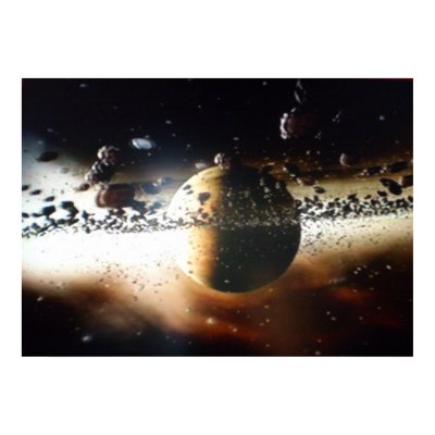 Discovering the Universe #2 Print by julianarw