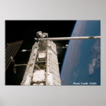 Discovery / International Space Station Poster