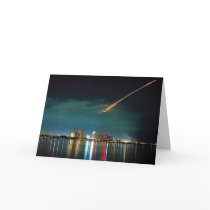 Discovery Over West Palm Beach note card