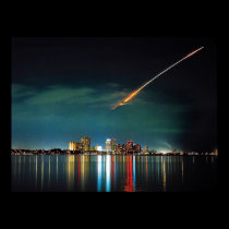 Discovery Over West Palm Beach print posters