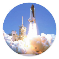 Discovery Shuttle Launch Sticker