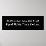 Discrimination - Equal Rights - SRF Poster