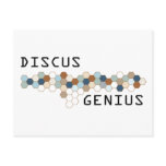 Discus Genius Post Card