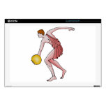 Discus Thrower 396 BC 17" Laptop Skins