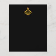 Diseño abstracto, ardientemente ámbar y negro tarjetas informativas