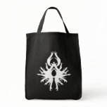 Diseño abstracto en blanco bolsas