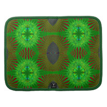 Diseño abstracto verde rojo planificador