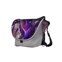 Diseño creativo de Livart - floral Bolsa Messenger