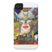 Diseño de Betsy Wasser iPhone 4 Case-Mate Protectores