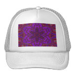 Diseño del caleidoscopio de Purple Heart Gorras De Camionero