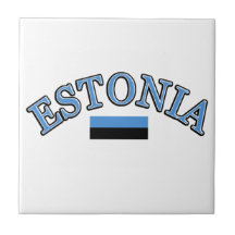 Diseño del fútbol de Estonia Azulejo Cerámica
