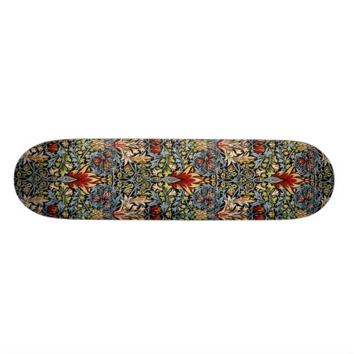 Diseño floral de William Morris Snakeshead Monopatines