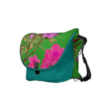 DISEÑO FLORAL POR EL BOLSO DEL LÍO DEL ARA BOLSA MESSENGER