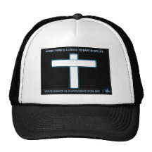 Diseño gráfico cruzado gorra
