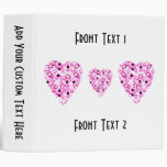 Diseño modelado del corazón en el rosa, blanco y n
