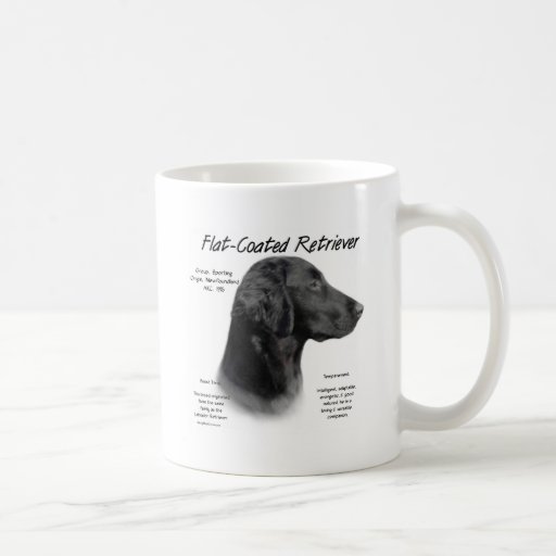 Diseño Plano-Revestido de la historia del perro pe Tazas De Café