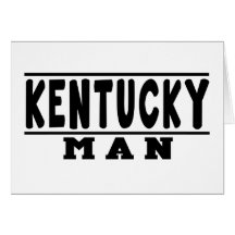 Diseños del hombre de Kentucky Tarjetón