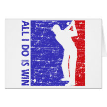Diseños frescos del golf tarjetón