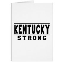 Diseños fuertes de Kentucky Tarjetas