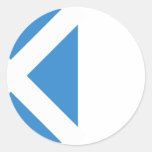 Disentis, Switzerland flag Sticker