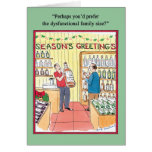 Disfunctional Family Humor Greeting Card
