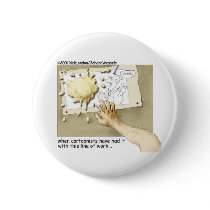 Disgruntled Cartoonist Funny Gifts & Collectibles buttons by beardiethor123 Disgruntled Cartoonist Funny Gifts & Collectibles buttons