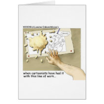 Disgruntled Cartoonist Funny Gifts & Collectibles cards by beardiethor123 Disgruntled Cartoonist Funny Gifts & Collectibles cards