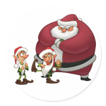 Disgruntled Elves Stickers