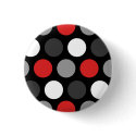 Disgruntled Ladybug buttons