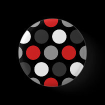 Disgruntled Ladybug buttons