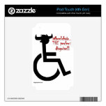 disguise_zazzle.jpg decal for iPod touch 4G