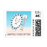 Dish Runs Away with the Spoon Wedding Postage